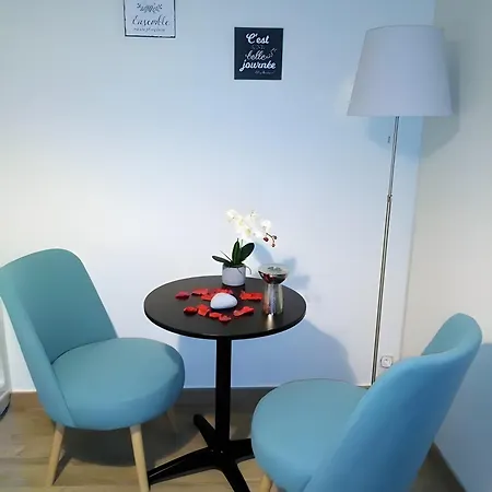 Bed and Breakfast Balneo Coeur A Coeur Avec Piscine